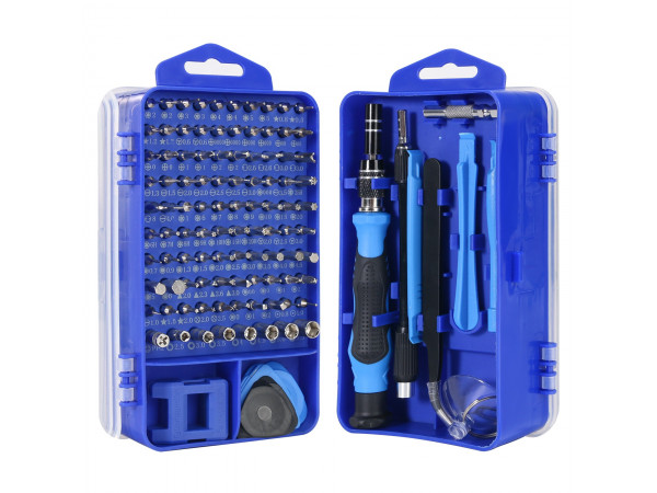 Mini screwdriver tool kit set, 115pc