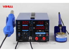 Yihua 853D 3A 3in1 Power Supply, Soldering Iron and Hot Air